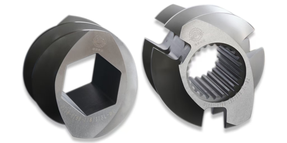 Barril de doble tornillo