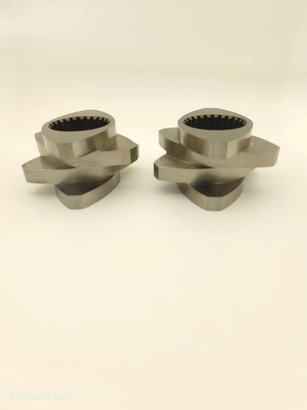 Extrusor de tornillo gemelo Bloque de trenzado de elementos Bloque de malla Resistente a la corrosión y al desgaste