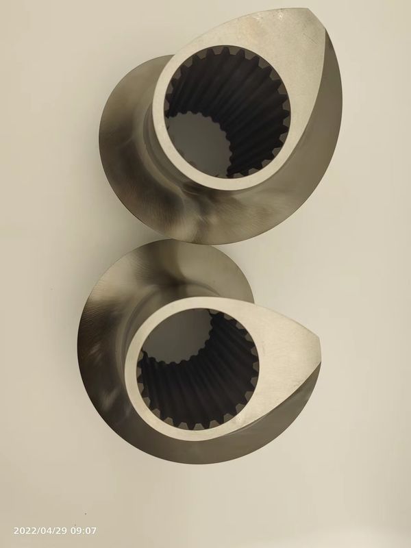 Elementos roscados Bloque roscado Bloque de crujido Granulador de plástico de doble tornillo Accesorios Bloque de malla Bloque de crujido