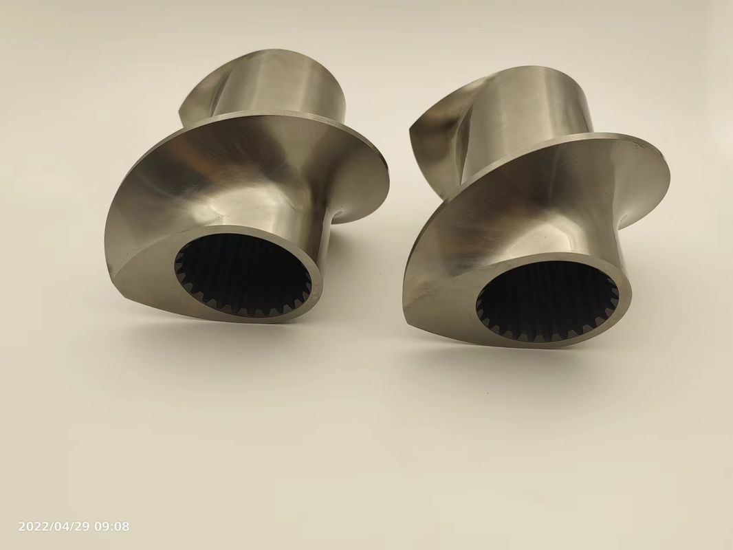 Elementos roscados Bloque roscado Bloque de crujido Granulador de plástico de doble tornillo Accesorios Bloque de malla Bloque de crujido