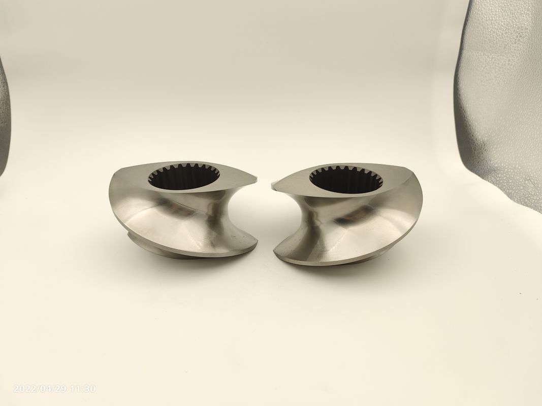 Elementos roscados Bloque roscado Bloque de crujido Granulador de plástico de doble tornillo Accesorios Bloque de malla Bloque de crujido