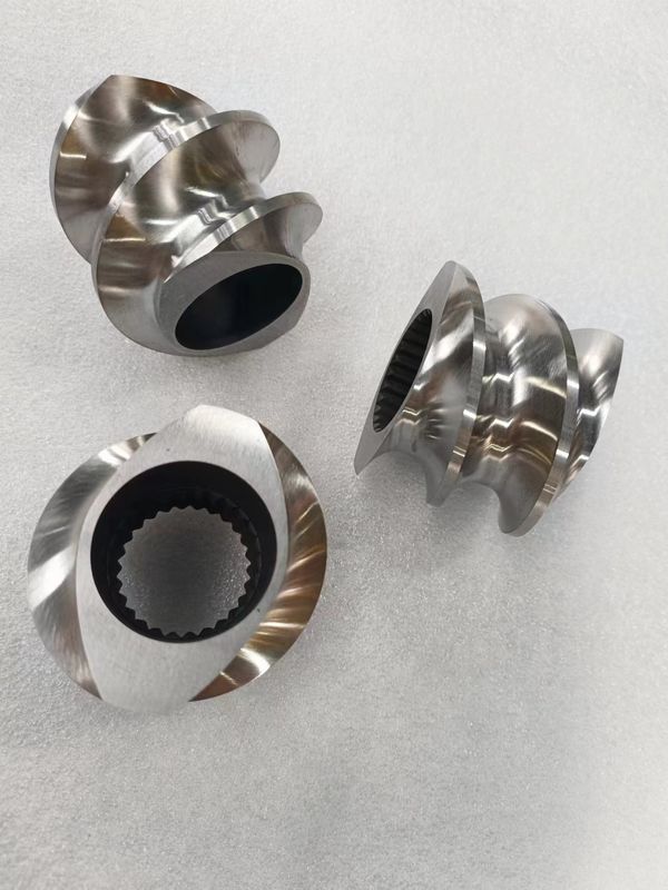 500 kg/h - 1200 kg/h Extrusores de tornillo doble Elements Elementos de tornillo ISO90001 para extrusores de modo