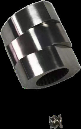 Zona de fusión Partes del extrusor de tornillos gemelos 30° 45° 60° 90° Ángulo tornillos 71mm OD