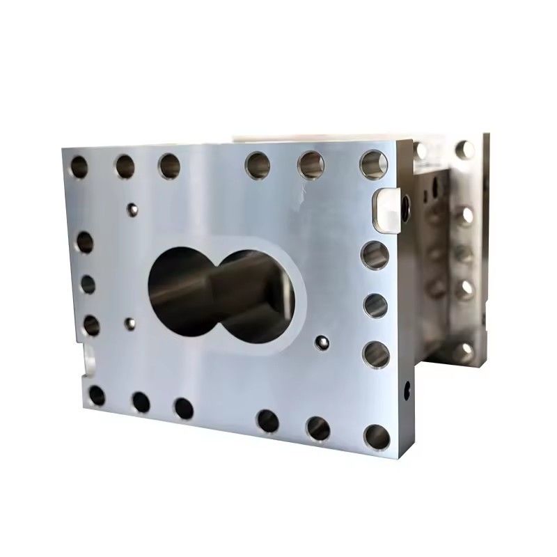 Extrusor de plástico de doble tornillo paralelo de alta resistencia al desgaste y resistencia a la corrosión Elementos de tornillo y cañón personalizado