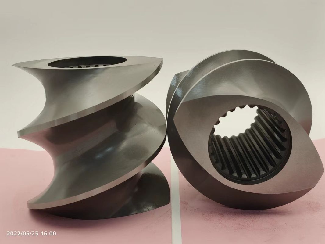 OD 50,5 mm Extrusor de color de metal para camellos elementos de tornillo para máquinas de plástico