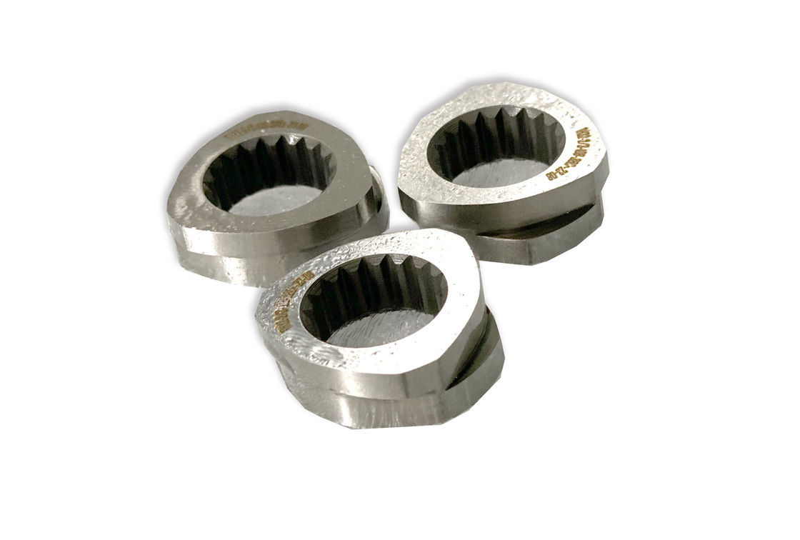 0.05mm Tolerancias CTE95 Partes de tornillo para la máquina de extrusión de tornillo gemelo en material personalizado