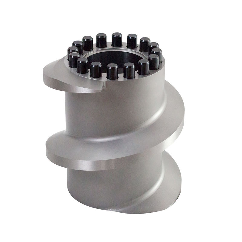 Andritz EX1021 Elementos de tornillo para la máquina de infusión de alimentos para mascotas tamaño personalizado y color de metal