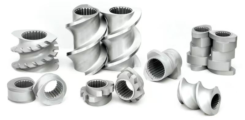 Elementos de tornillo para extrusora de doble husillo Coperion Zsk Series para industrias del plástico