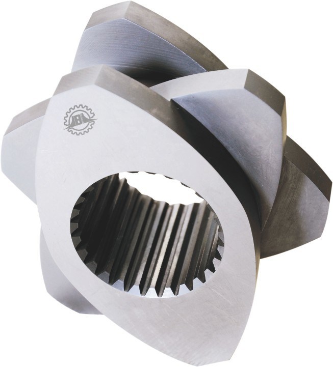 Elementos de tornillo extrusor de doble husillo SZK 177 con certificación ISO 9001 y opciones personalizadas