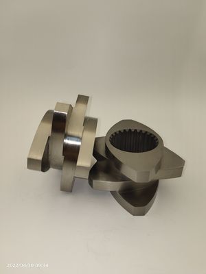 Extrusores de doble tornillo Bloque de flexión de elementos Bloque de malla Resistente a la corrosión y al desgaste