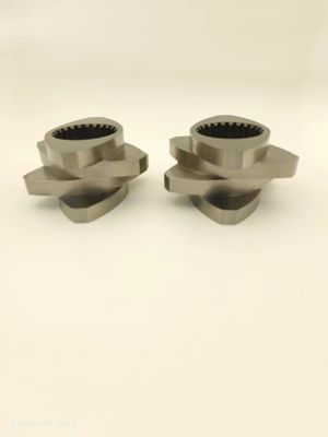 Extrusor de tornillo gemelo Bloque de trenzado de elementos Bloque de malla Resistente a la corrosión y al desgaste