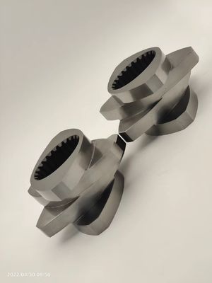 Extrusor de tornillo gemelo Bloques de flexión de elementos Bloques de malla Resistente al desgaste