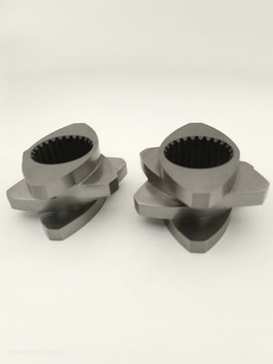 Bloques de extrusión de doble tornillo 12 mm - 300 mm Alta cizalladura y mezclabilidad