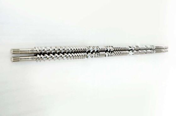 Accesorios para extrusores de doble tornillo granulador de malla de revestimiento de partes de tornillo de 12 mm a 300 mm