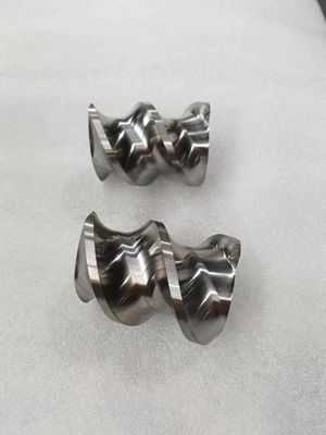 500 kg/h - 1200 kg/h Extrusores de tornillo doble Elements Elementos de tornillo ISO90001 para extrusores de modo