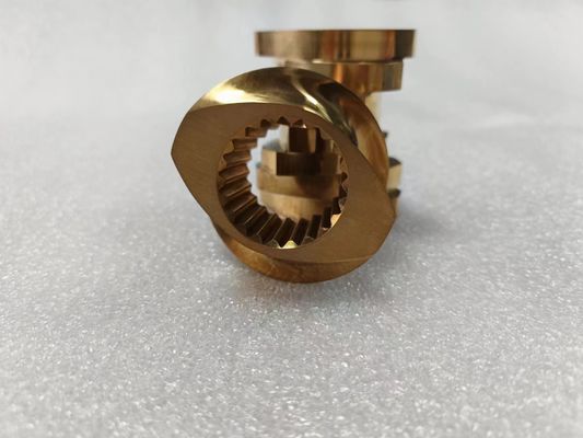 Partes de extrusoras de doble tornillo de latón Bloques de flexión para uso especial