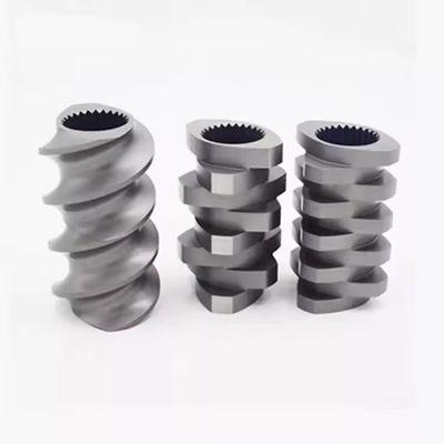 Precisión personalizada según las especificaciones de la demanda paralelo contra rotativo doble doble extrusor de tornillo