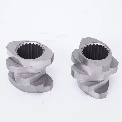 Partes de extrusores de doble tornillo de alta precisión para máquinas de extrusión de doble tornillo con diámetro central de 16-350 mm y más