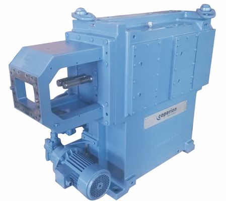 Caja de engranajes de potencia de 160-500 kW para la máquina de extrusión de tornillos gemelos