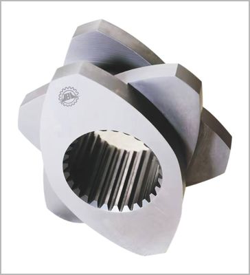Máquina de extrusión de doble tornillo y componentes de extrusión de doble tornillo de precisión