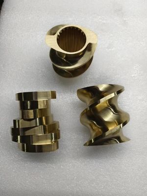Elemento de zona de fusión de alta precisión OEM Partes de extrusoras de tornillo gemelo
