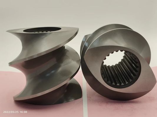 Partes de extrusoras de doble tornillo de alta precisión para diámetro central 16-350 mm y más y tolerancias dentro de 0,05 mm