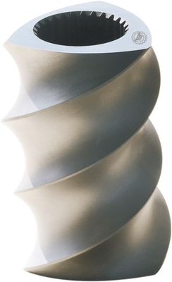 Elementos de tornillo de tornillo de barril de tornillo partes del eje para la extrusora de tornillo gemelo clextral