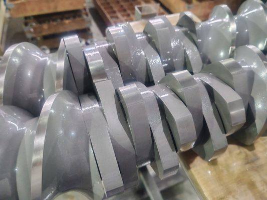 Elemento de tornillo y bloque de amasado para la industria de baterías de litio