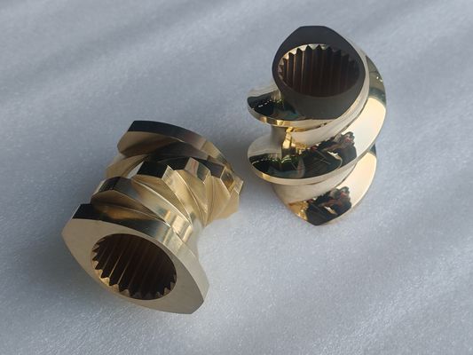 Diseño de elementos de tornillo especiales OEM para extrusora de tornillo gemelo JSW