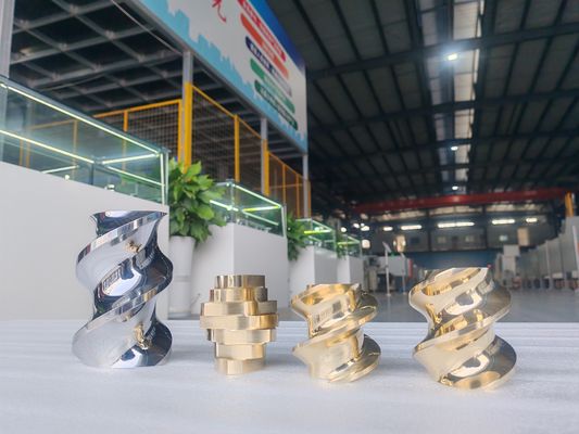 Diseño de elementos de tornillo especiales OEM para extrusora de tornillo gemelo JSW