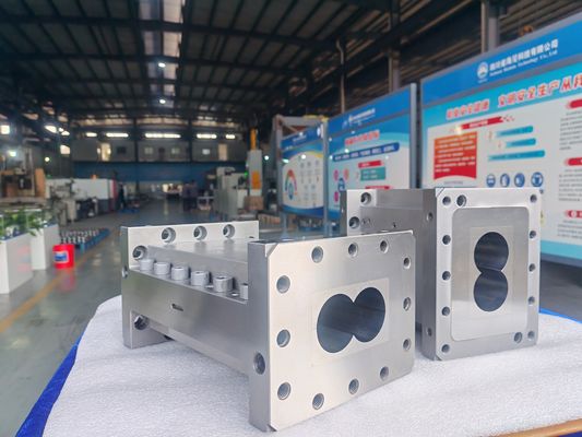 Zse75maxx Máquina de pelletización de compuestos plásticos extrusora de tornillo doble
