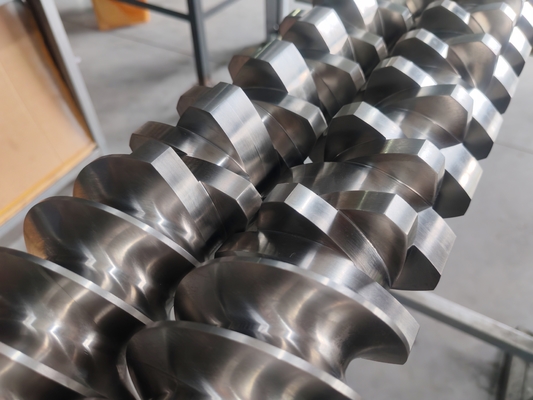 Elemento de tornillo y bloque de amasado para la industria de baterías de litio