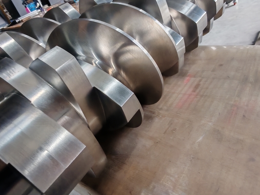 Elemento de tornillo y bloque de amasado para la industria de baterías de litio