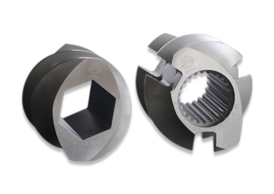 Piezas de repuesto para extrusoras Coperion Berstorff Keya Jsw - Cilindros, elementos de tornillo, ejes, aleaciones y personalizadas según se requiera