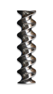 Barriles cerrados, barriles abiertos y elementos de tornillo para extrusoras de doble husillo para plástico y alimentos