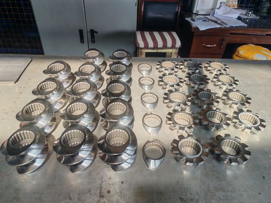 STS 75 Extrusora de tornillos gemelos plásticos Elements de tornillo de la máquina