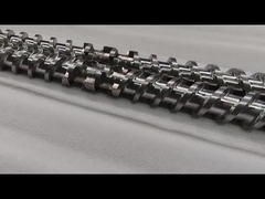 Mini plástico de doble tornillo elemento tornillo de lado de alimentación del barril del eje para la extrusora de 58 mm