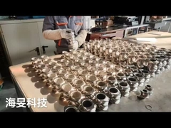 Extrusión de alimentos de la máquina de tornillo de barril de doble tornillo extrusor de piezas de acero inoxidable SUS440C