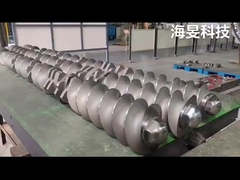 Segmentos de tornillo y cañón especiales para la máquina de extrusión de tornillos gemelos paralelos