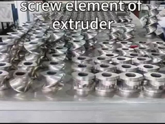 Alta precisión OEM partes de extrusoras de tornillo gemelo para la máquina de extrusión de tornillo gemelo eficiencia inmejorable