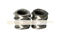 Diseño Modular de Elementos de Extrusora de Doble Husillo y Alta Capacidad de Producción de 50-2000 Kg/h para Producción